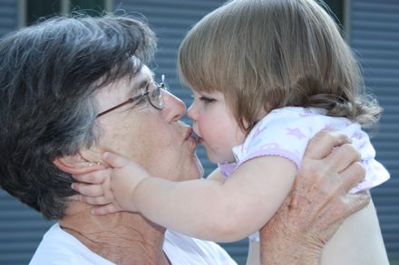 Olivia and Gramma